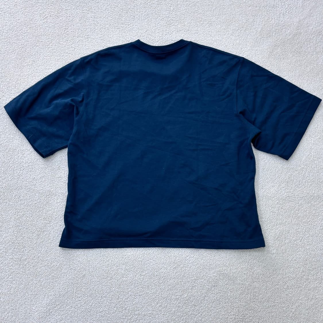 L 유니클로 오버사이즈 크루넥 티셔츠 0312E 상품이미지2