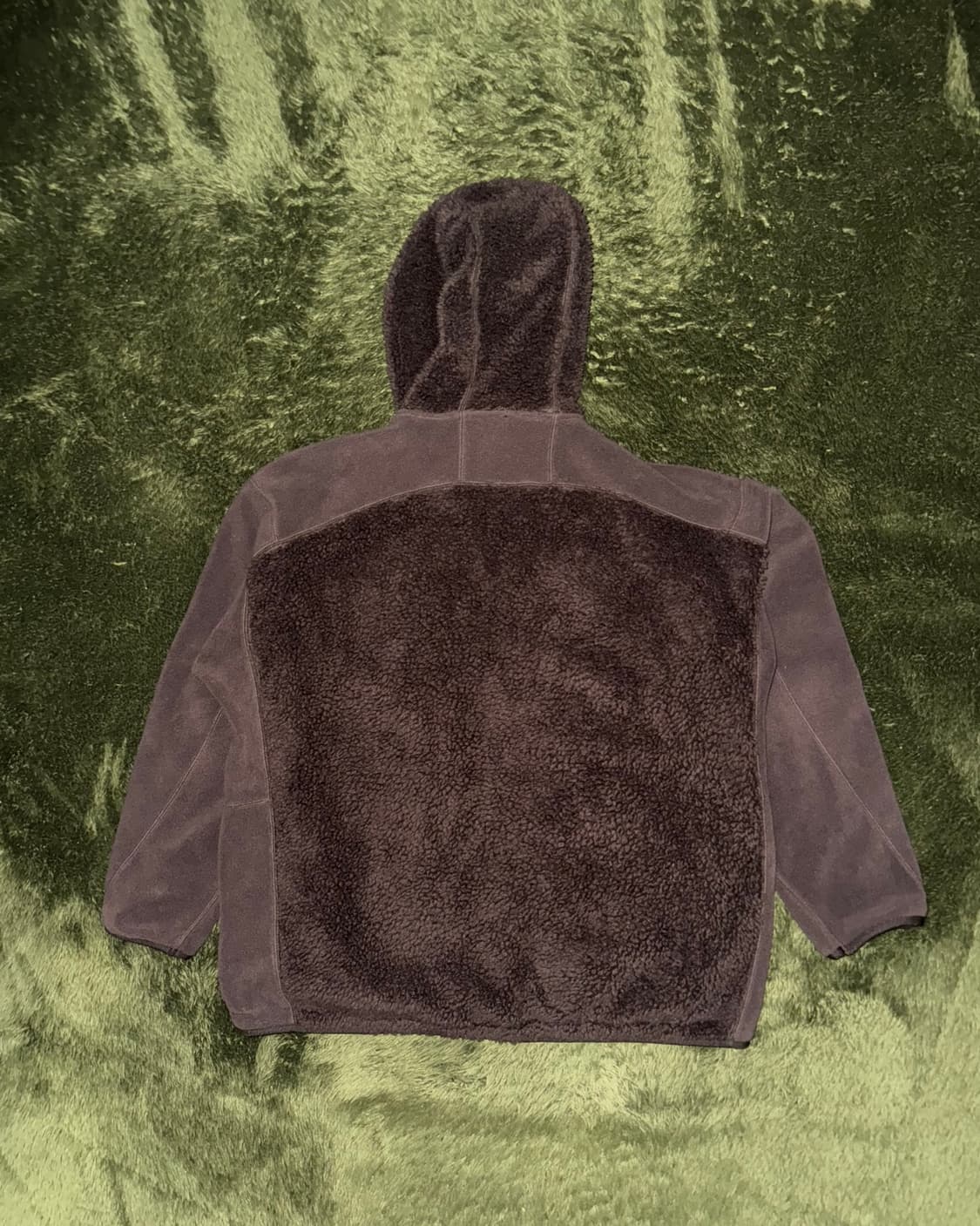 [XL] 유니클로 X 화이트 마운티니어링 플리스 풀 집 자켓 브라운 상품이미지8