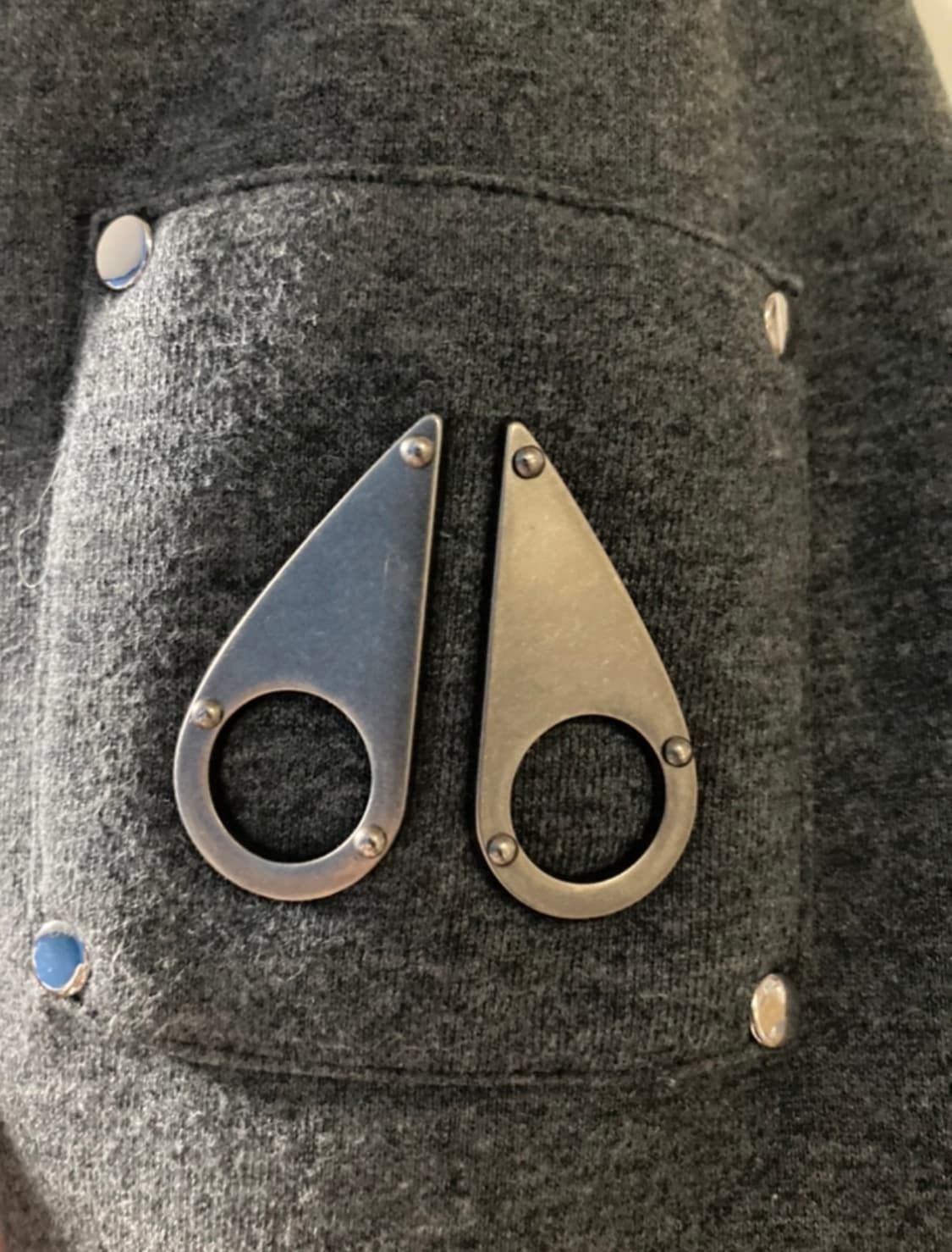 무스너클 버니스웨터 후드집업 S 정품 새상품급 상품이미지3