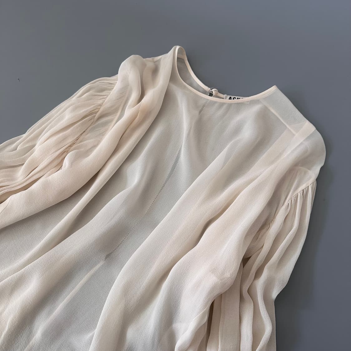 아크네스튜디오 acne studios 실크 블라우스 상품이미지1
