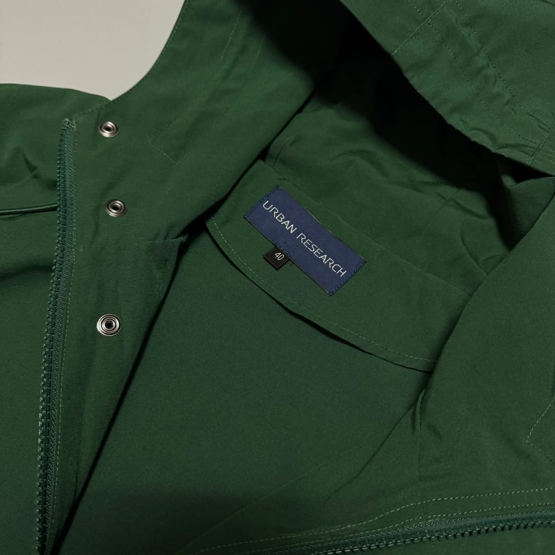 어반리서치 포레스트그린 폴리에스터 후드 마운틴 자켓 상품이미지3