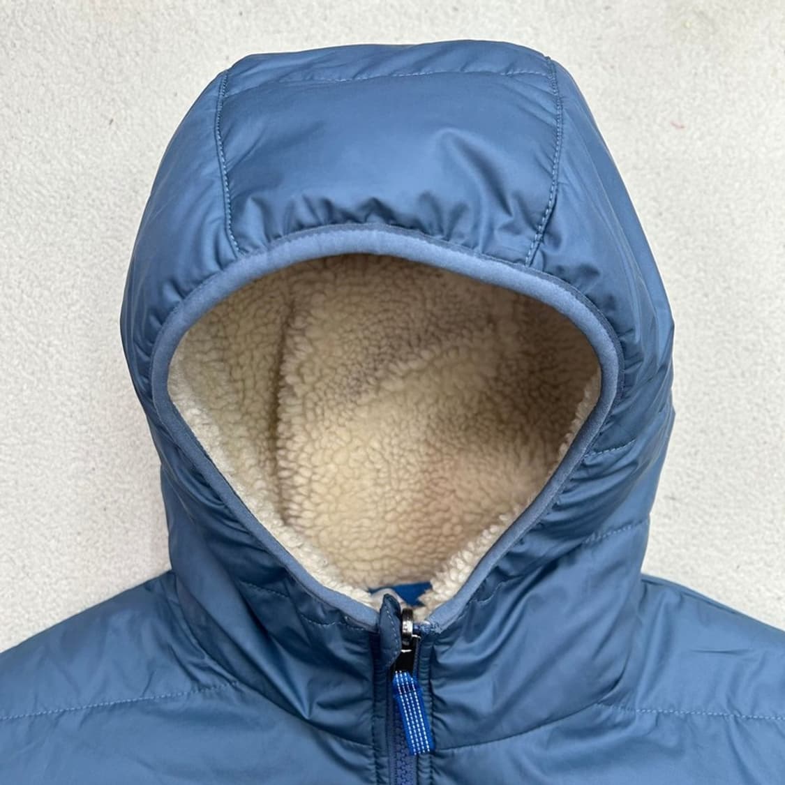 파타고니아 리버시블 키즈 퀄팅 플리스 후드집업 자켓 XXL 상품이미지7