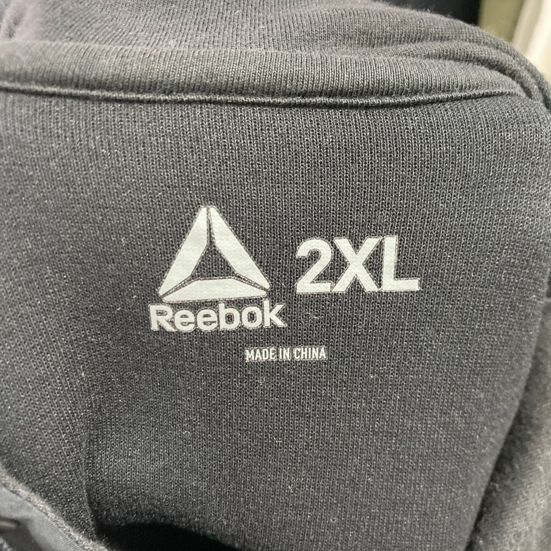 리복 남성후드집업자켓 블랙 2XL 110 상품이미지4
