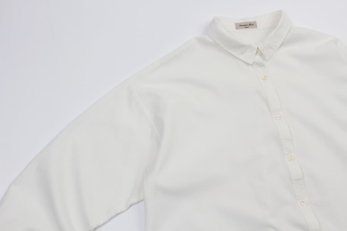 SAMANSA MOS2 Oversized Long Shirt Shirt 상품이미지3