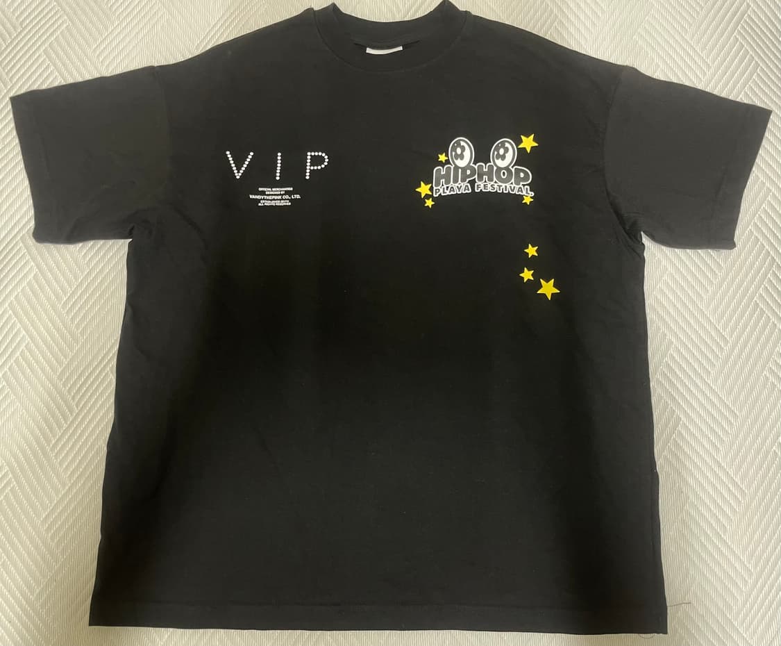 힙플페 반디더핑크 힙합플레이야 Vandythepink VIP 티셔츠 상품이미지1