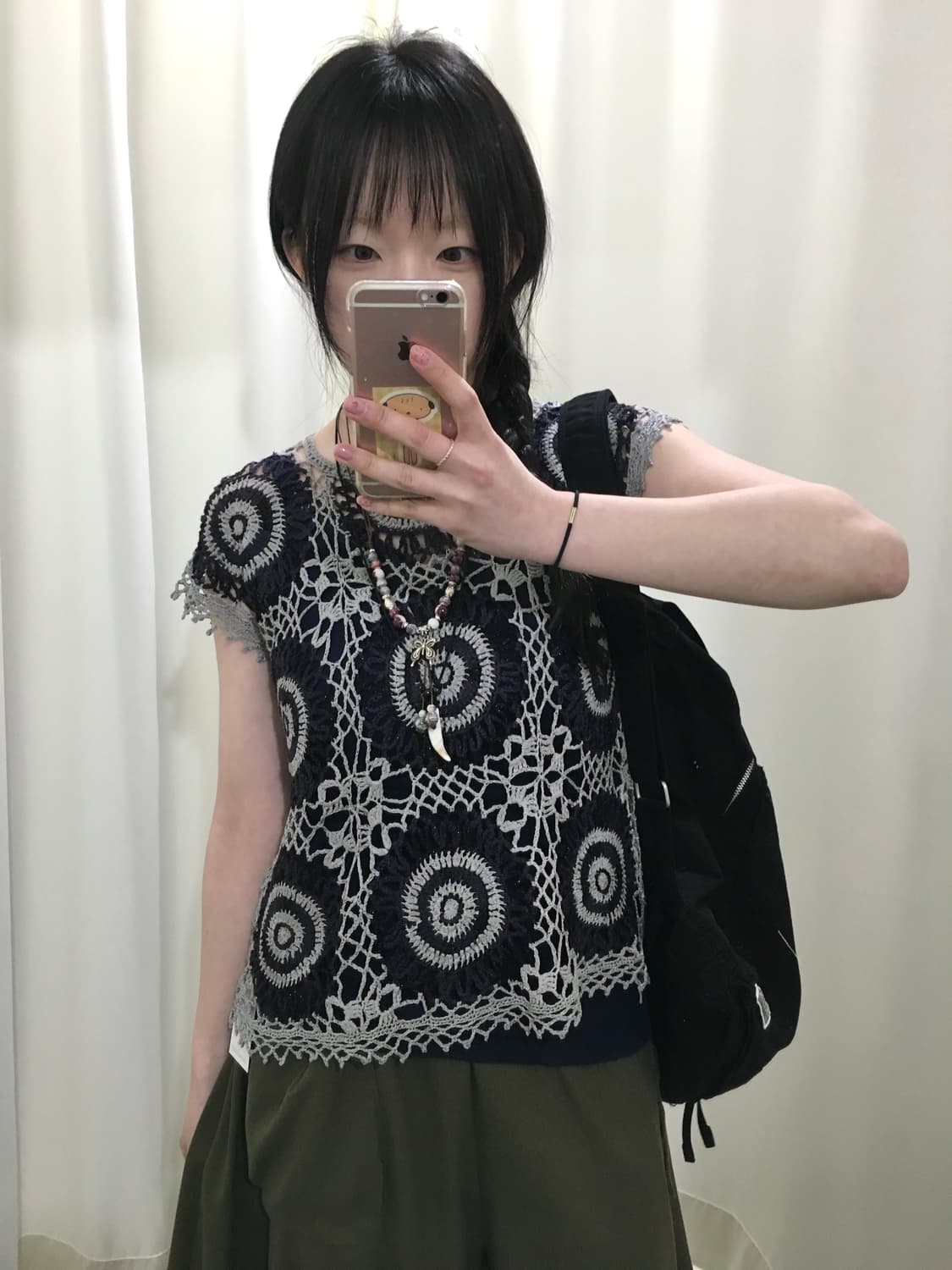 taro boba crochet knit 상품이미지7