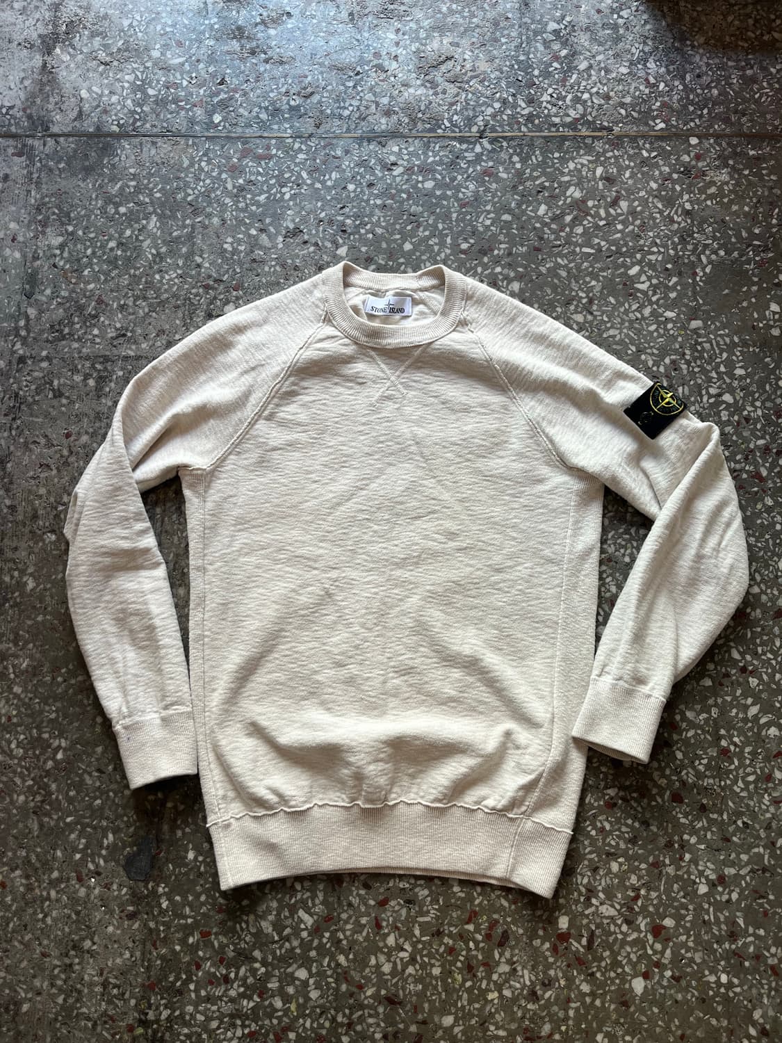 스톤아일랜드 아이보리 니트 상품이미지4