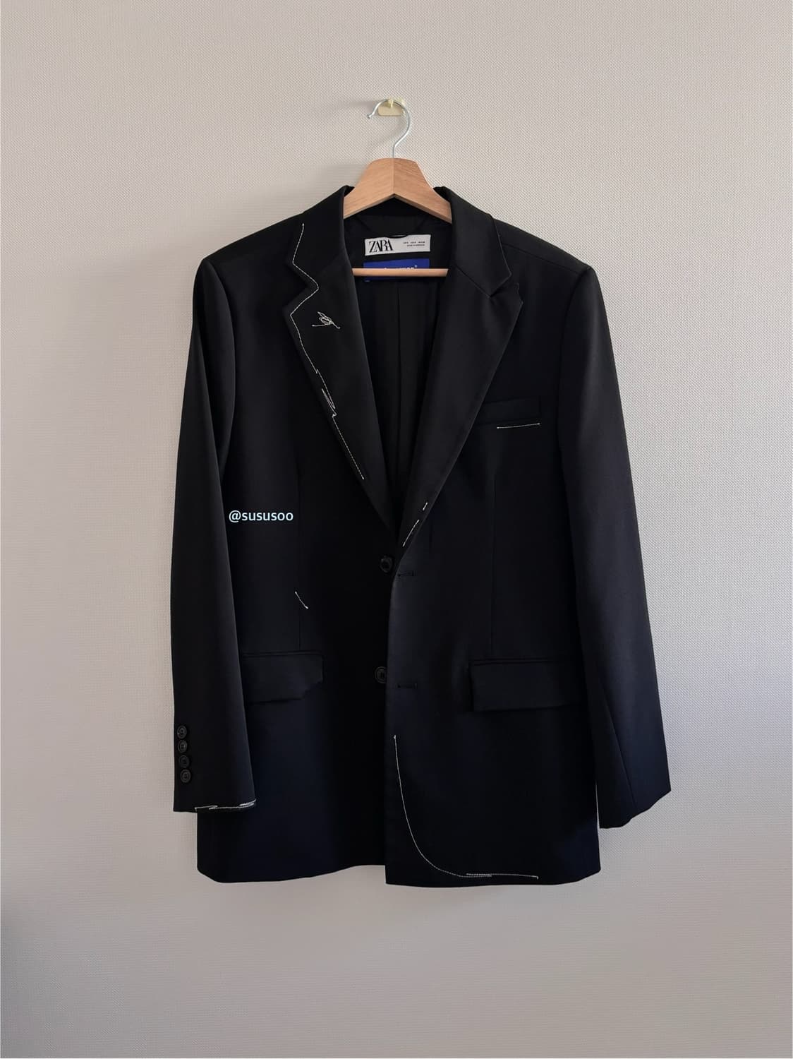 아더에러 자라 오버사이즈 블레이저 S (ZARA x Ader Error) 상품이미지1