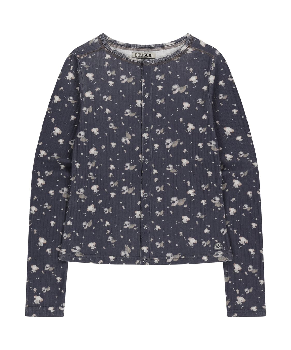 Cotton cuddle long sleeves navy 상품이미지1
