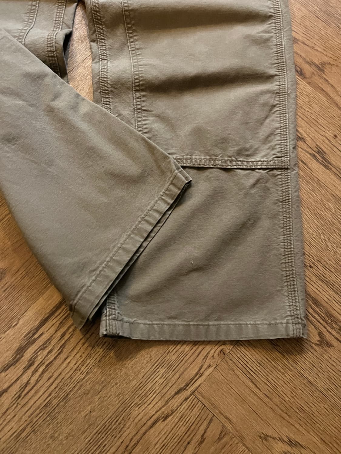 [34]칼하트 USA 덩가리핏 라이트브라운 더블니 워크 팬츠 상품이미지3