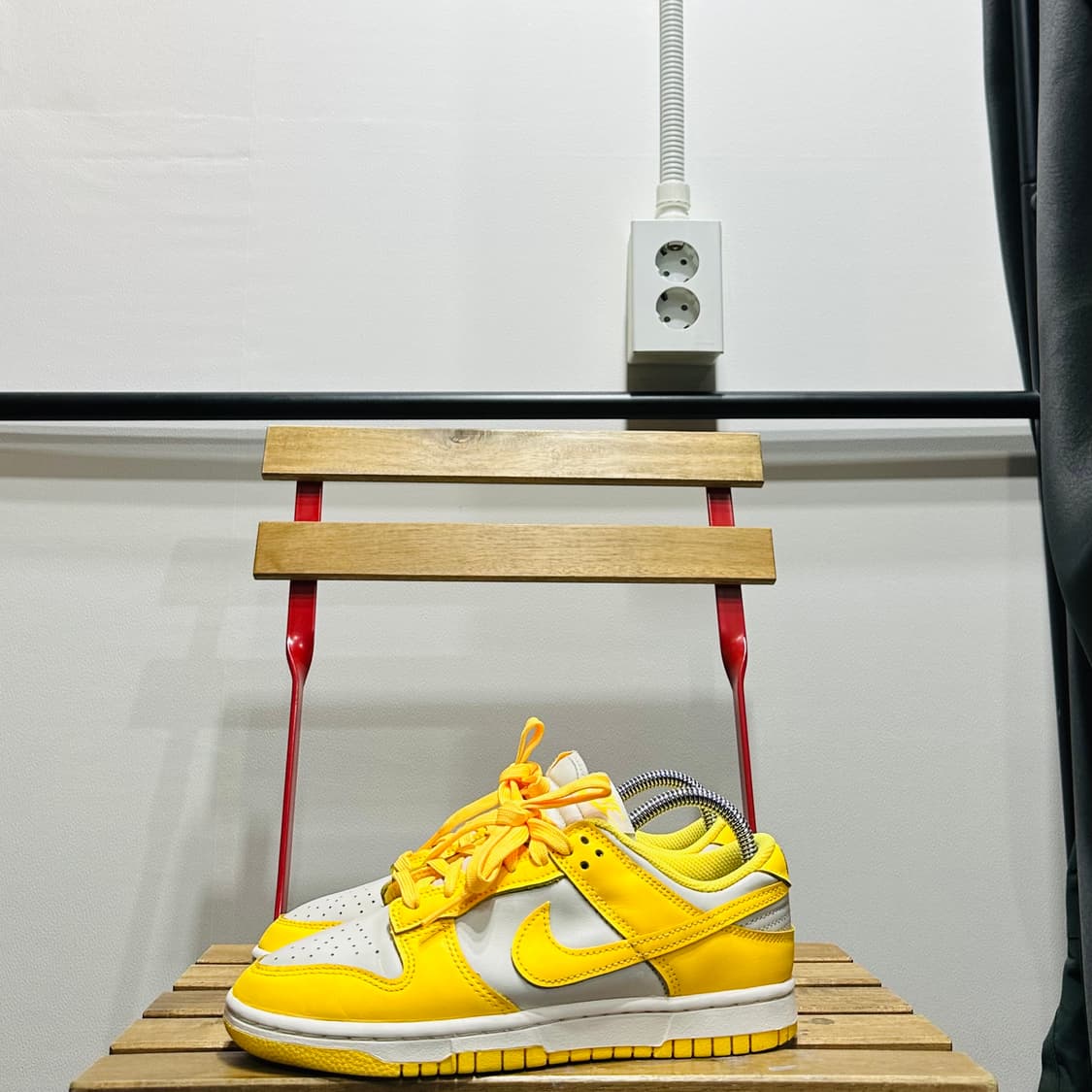 245) 나이키 운동화 여성 여자 신발 덩크로우 옐로우 상품이미지3