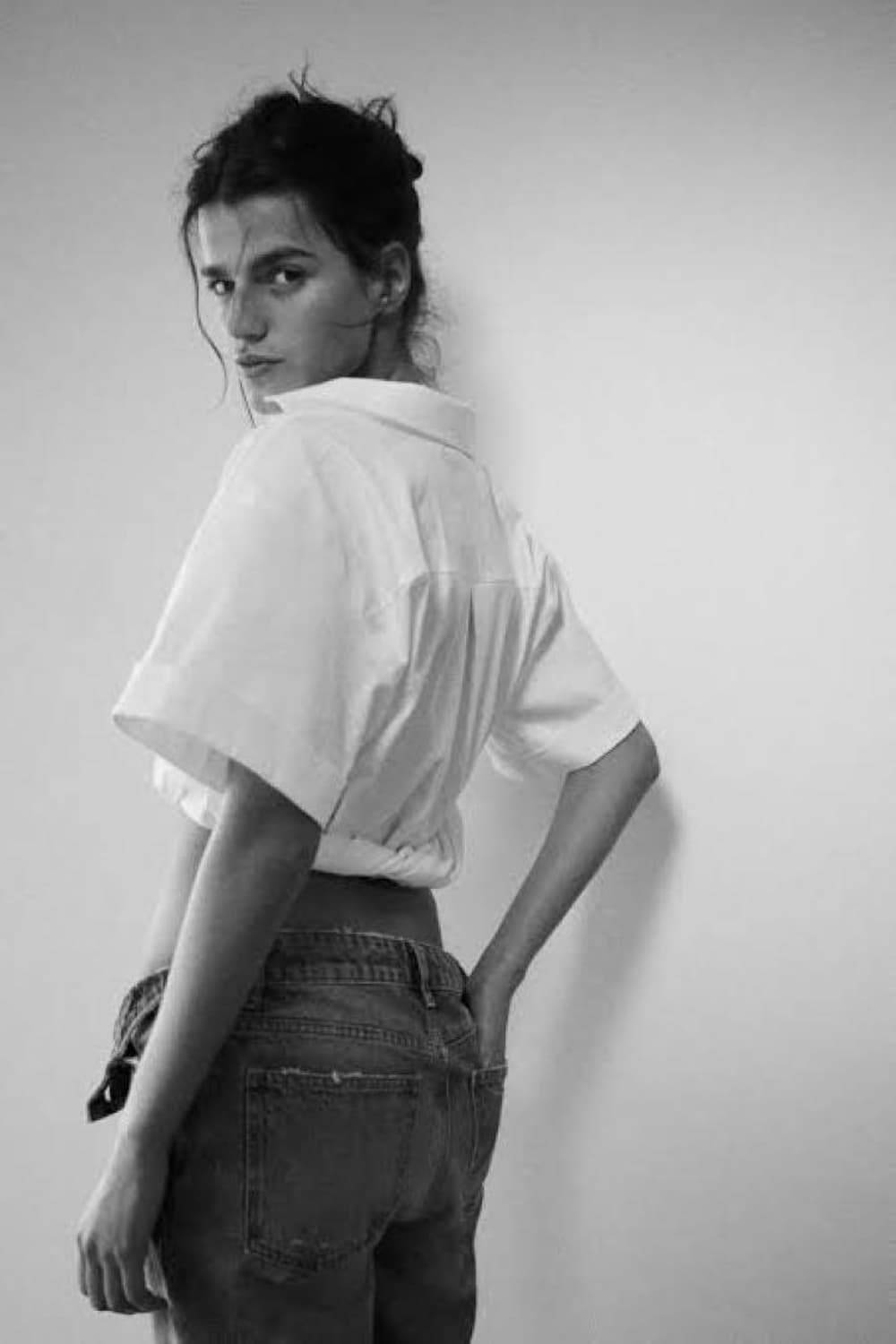 자라 크롭티 상품이미지1