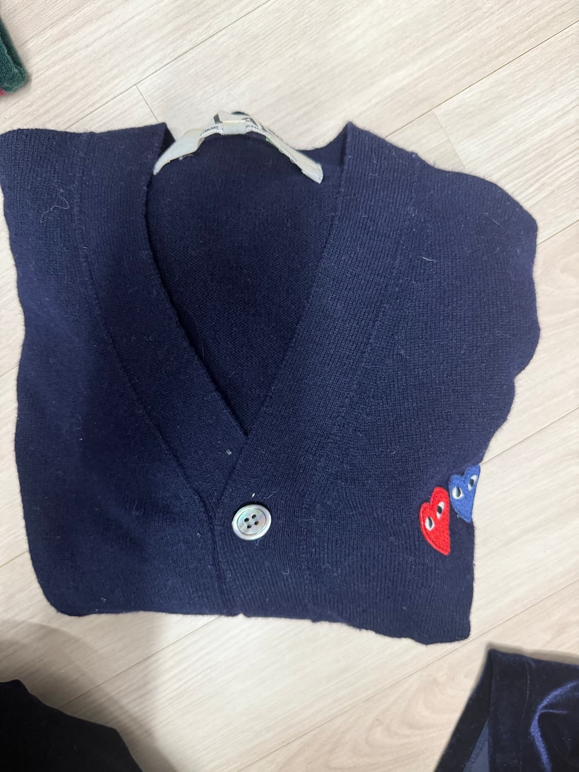 꼼데가르숑 가디건 상품이미지2