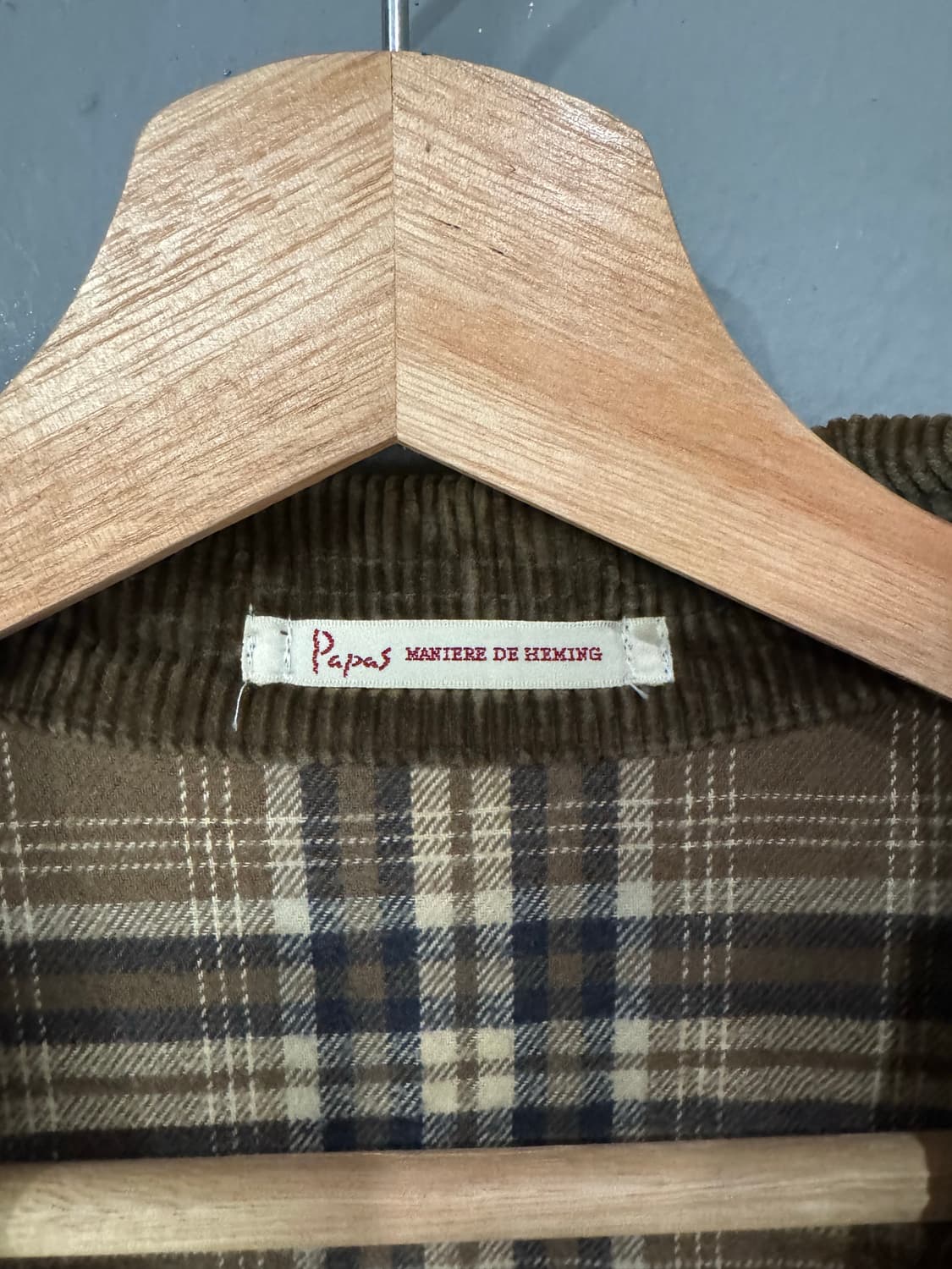 Papas 브라운 코듀로이 워크자켓  상품이미지6