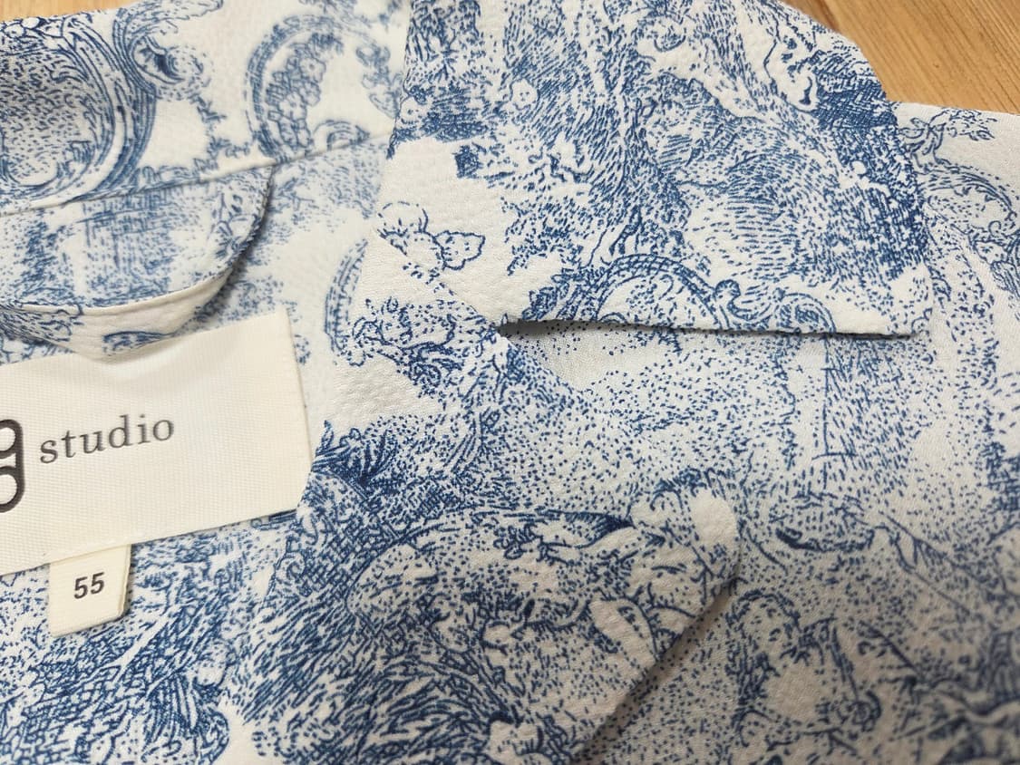 지스튜디오(g studio) 플리츠 원피스 55 새상품 상품이미지6