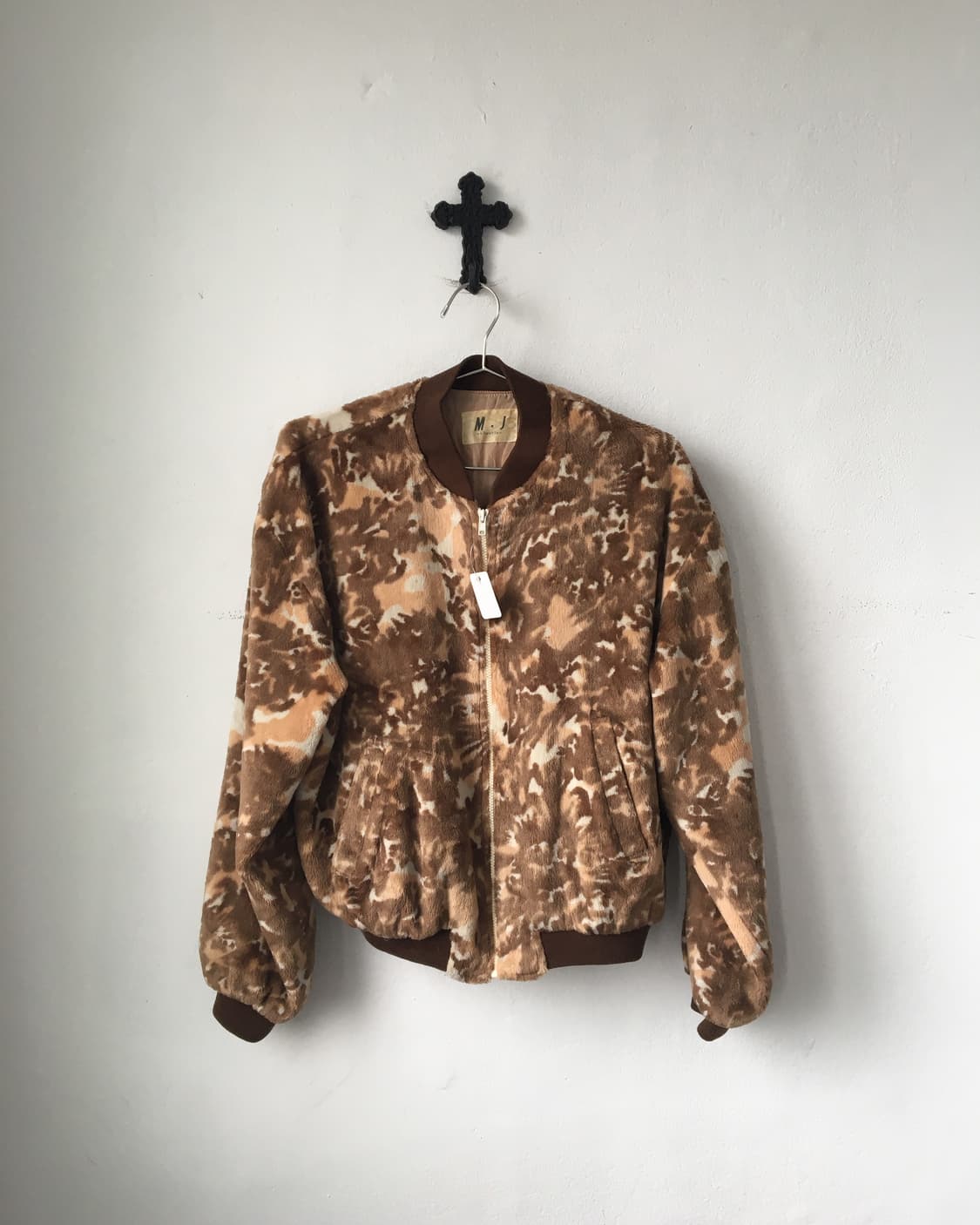 Pattern fleece zip up 상품이미지2