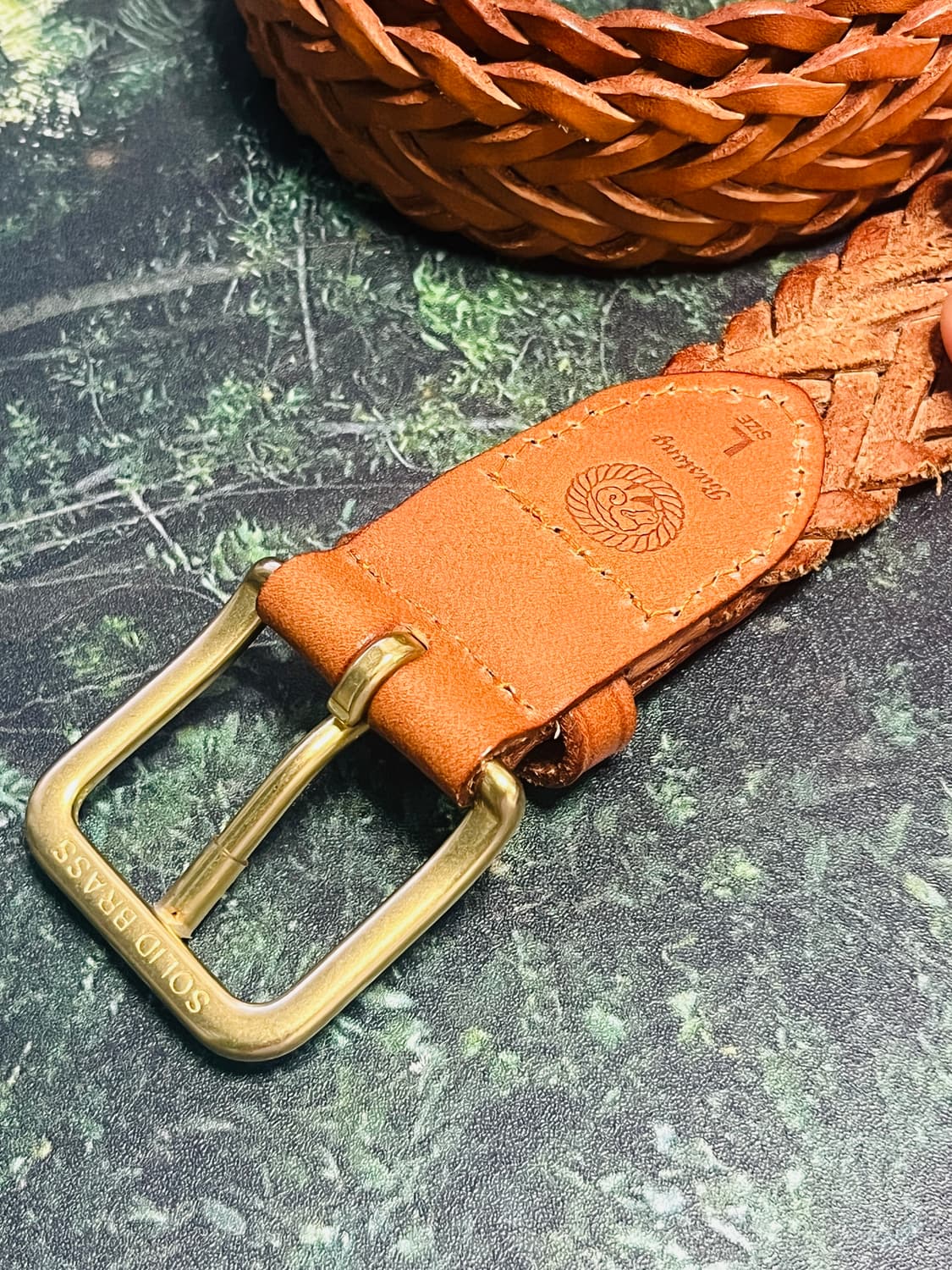 바스통 N904 브레이디드 벨트 L 상품이미지3