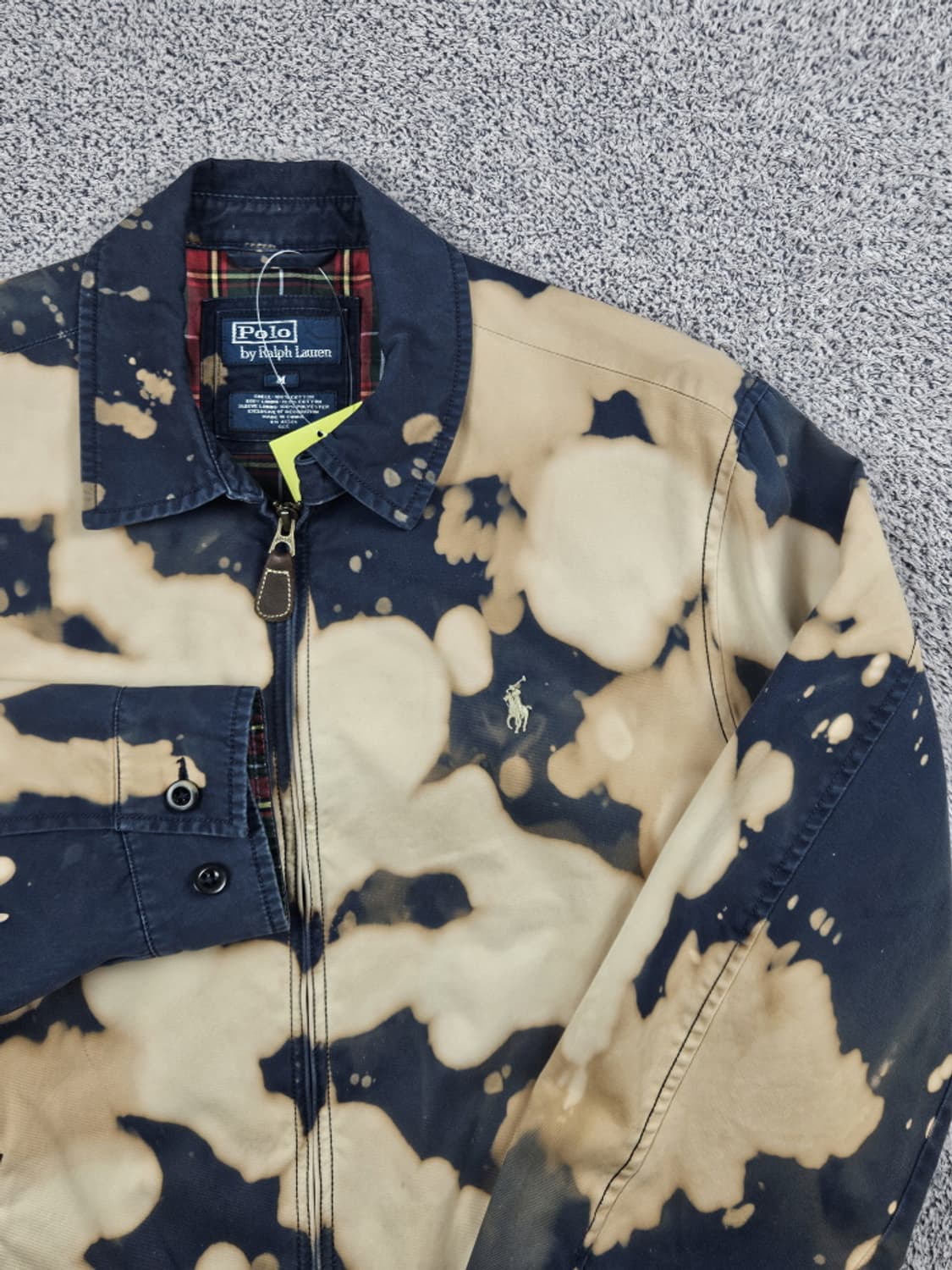 폴로랄프로렌 다잉 워시드 커스텀 블루종 자켓 ( M ) / 10083 상품이미지6