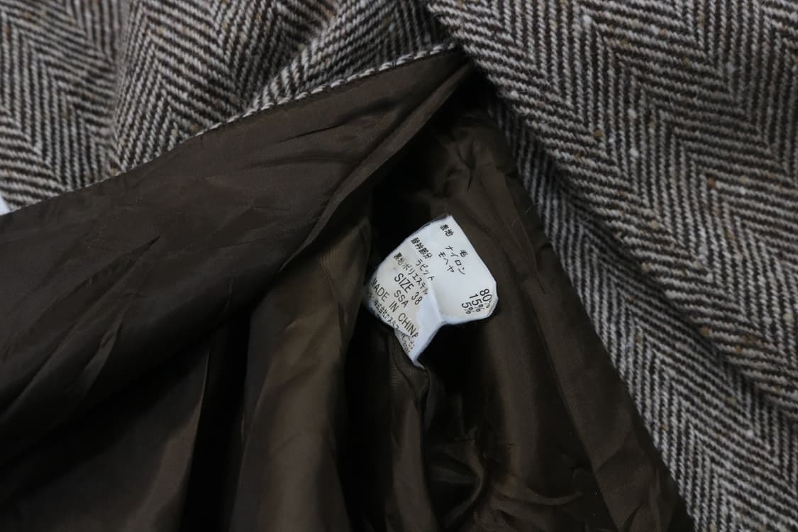  미쉘클랑 울 모헤어 혼방 코트 상품이미지9