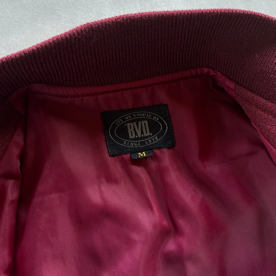 [M]B.V.D JPN 90s 울 바시티 자켓 상품이미지8