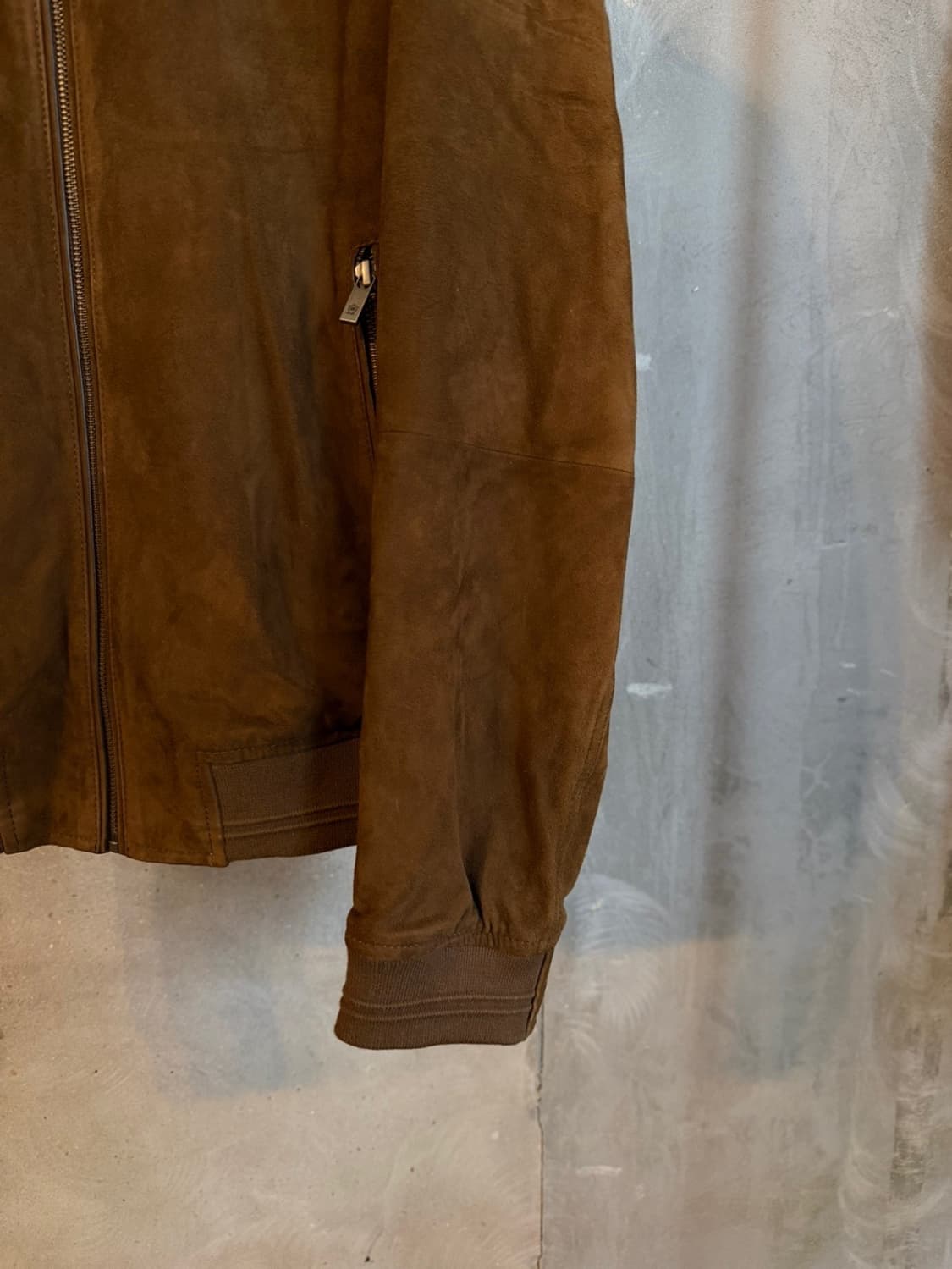 마시모두티 스웨이드 레더 자켓 100 상품이미지6