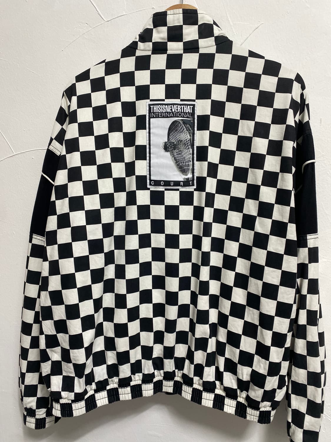 디스이스네버뎃 체커 코튼 자켓  상품이미지5