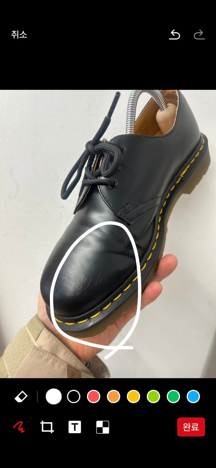 닥터마틴 1461 스무스 더비슈즈 240mm 상품이미지7