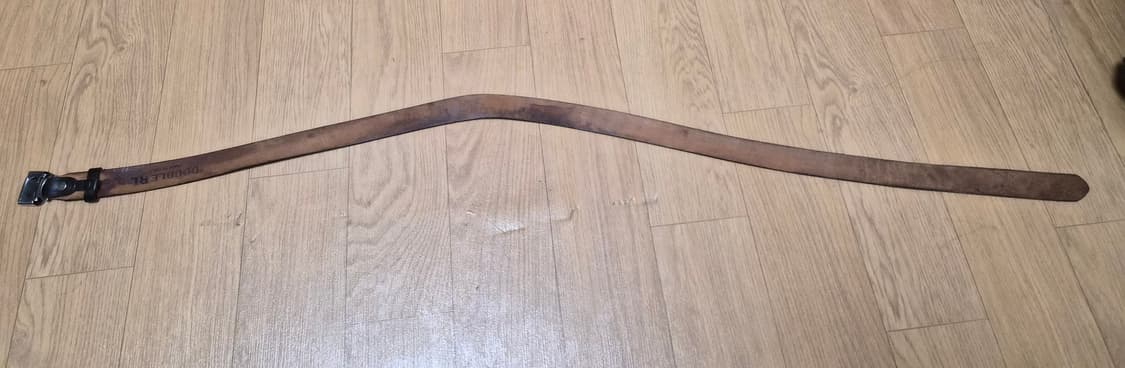 Rrl 빈센스벨트 다크브라운 38사이즈 상품이미지4