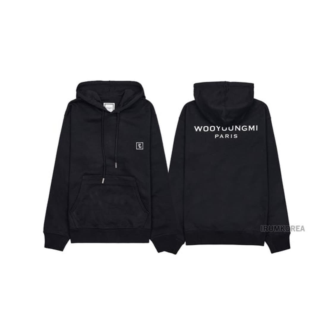 우영미 백로고 후드티 100 23fw 상품이미지1