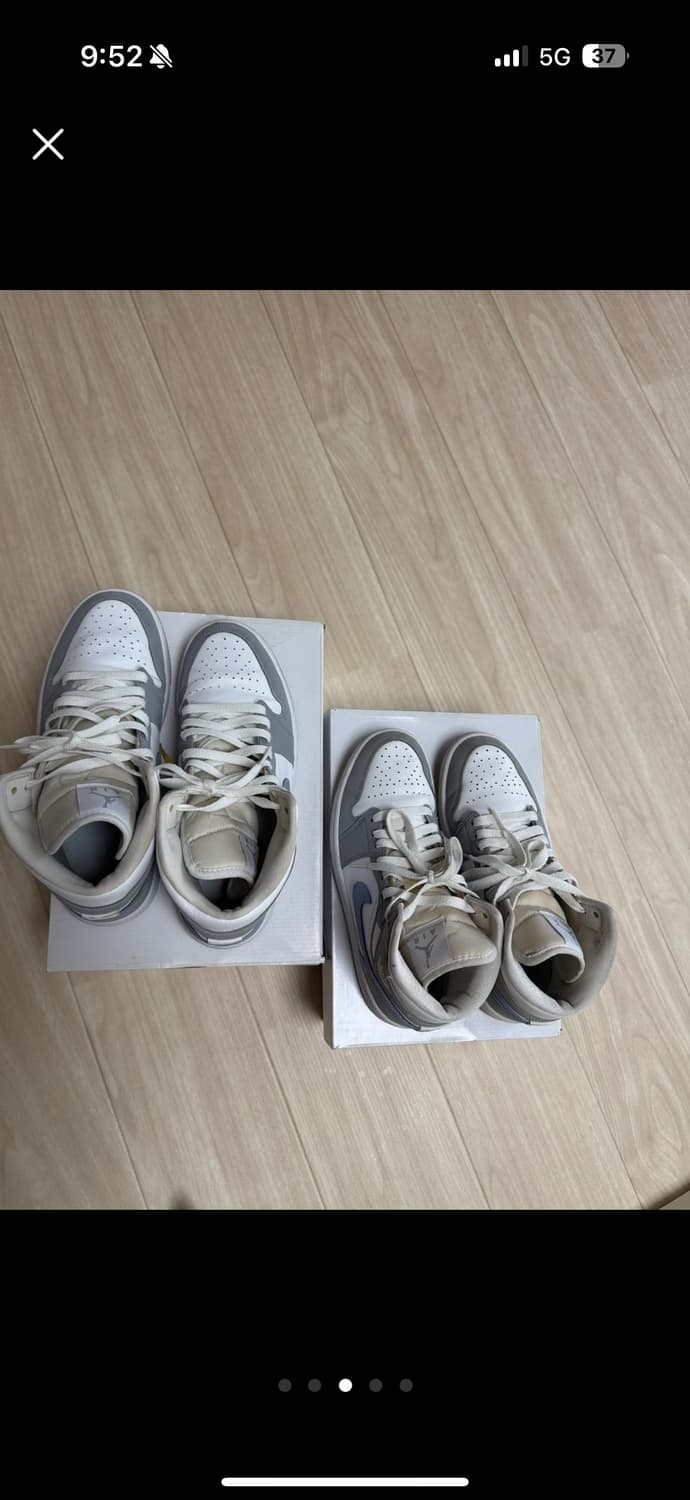 나이키 조던1 미드 울프 그레이 W240 상품이미지3