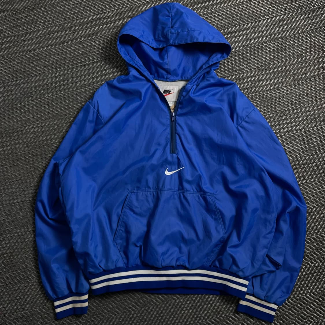 90s 나이키 센터 스우시 올드스쿨 후드 아노락 웜업y 4505 상품이미지3