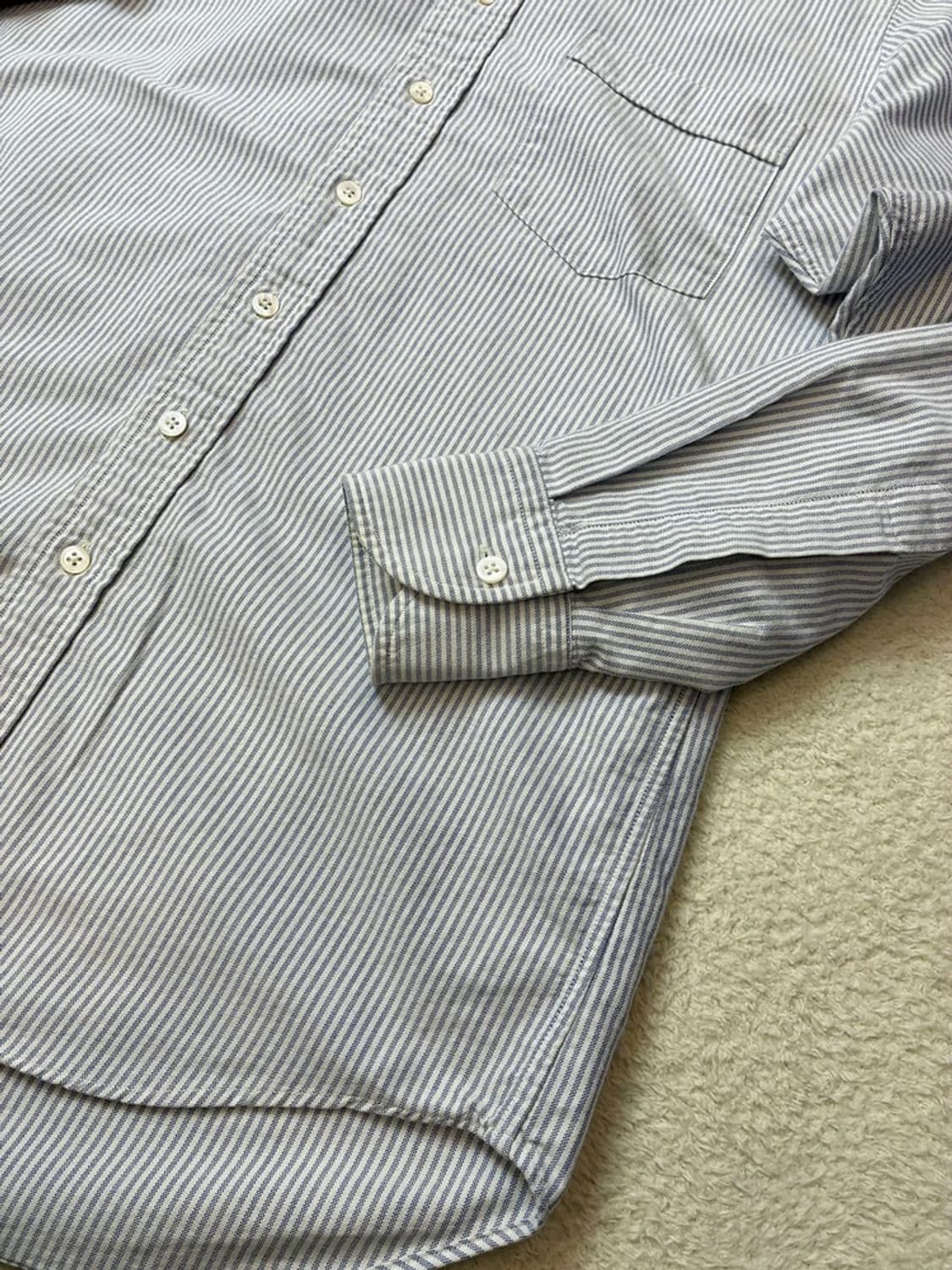 드레익스 잉글랜드 코튼 옥스포드 스트라이프 셔츠 PN5904 상품이미지4