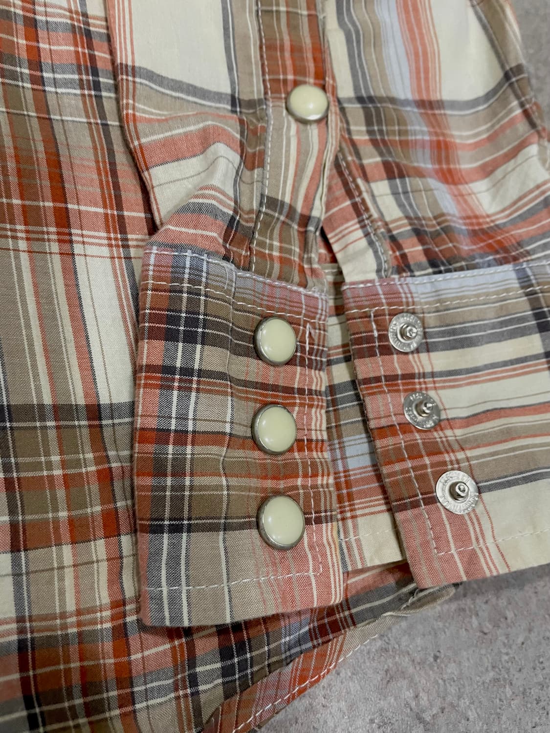 아메리칸 이글 체크 웨스턴셔츠 상품이미지5