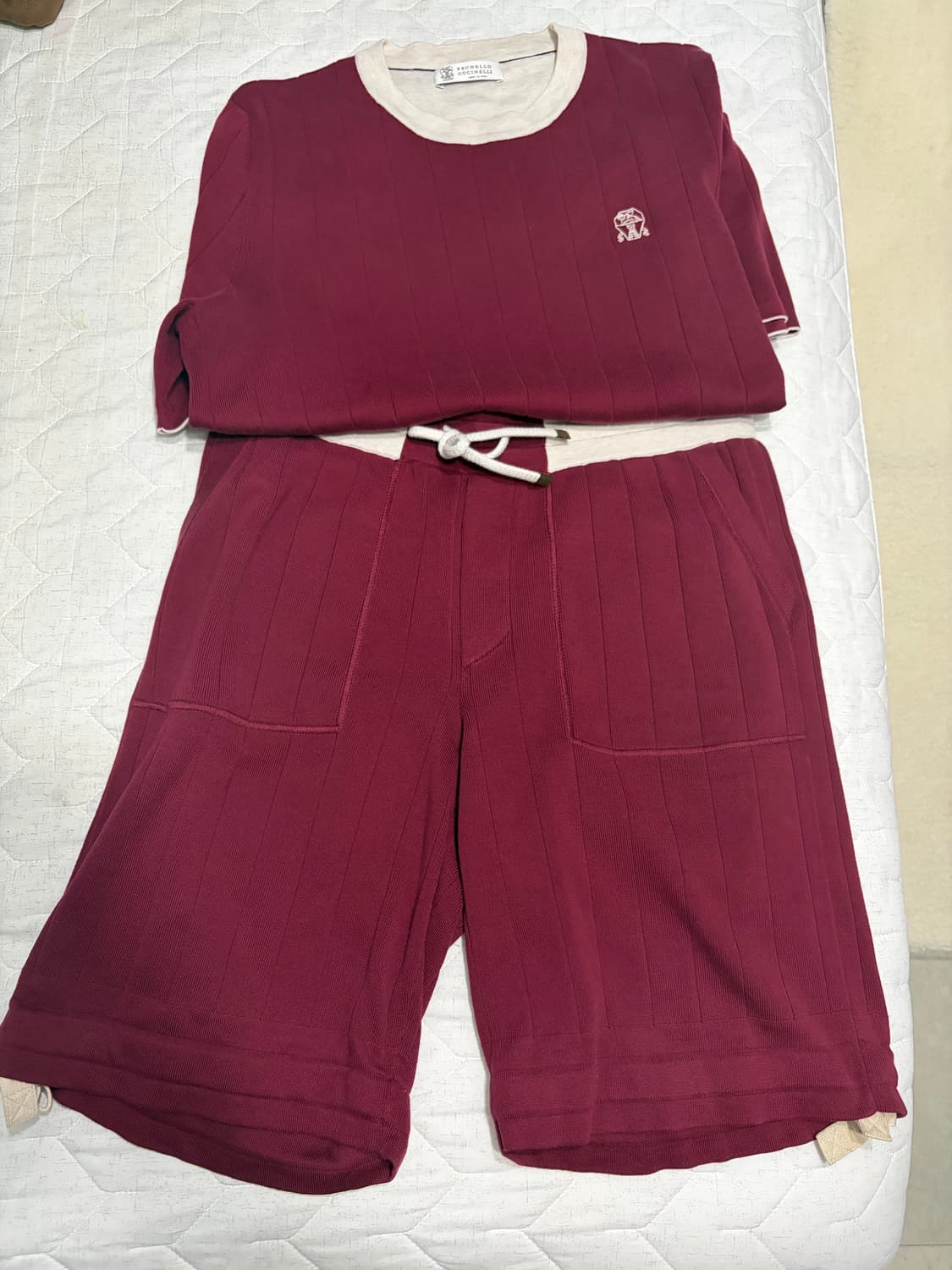 브루넬로쿠치넬리 리브드 트레이닝 셋업 상품이미지1