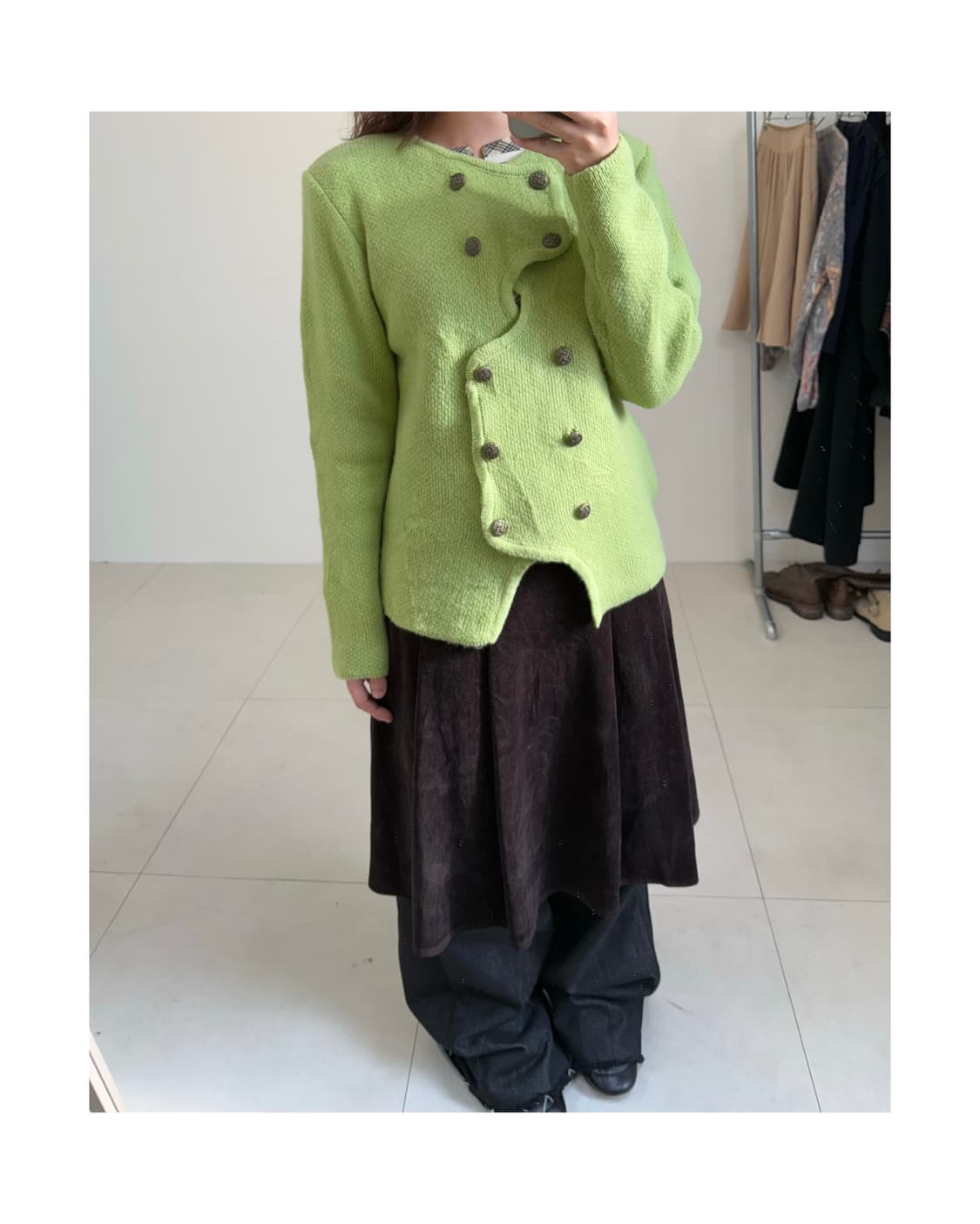빈티지 니트 가디건 상품이미지1