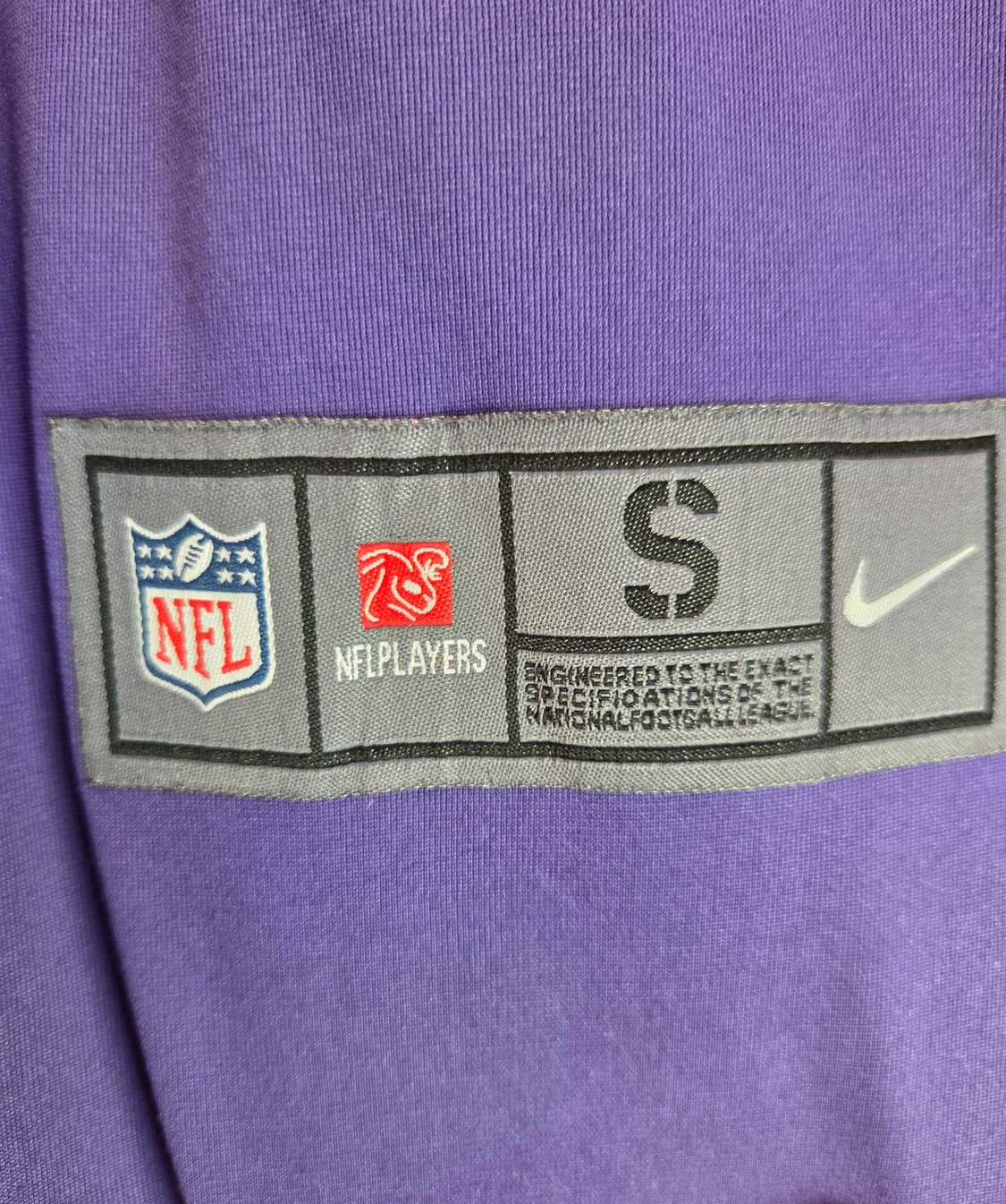 💜바이킹스 NFL 나이키 저지 (커즌스 No.8) 상태굳 상품이미지3