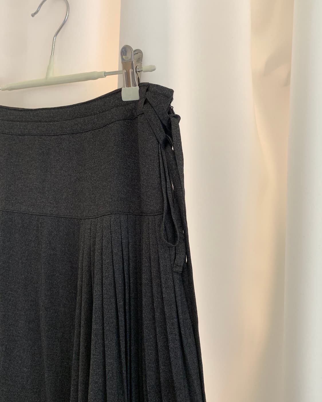 [AMACA] pleats string skirt (woman M) 상품이미지2