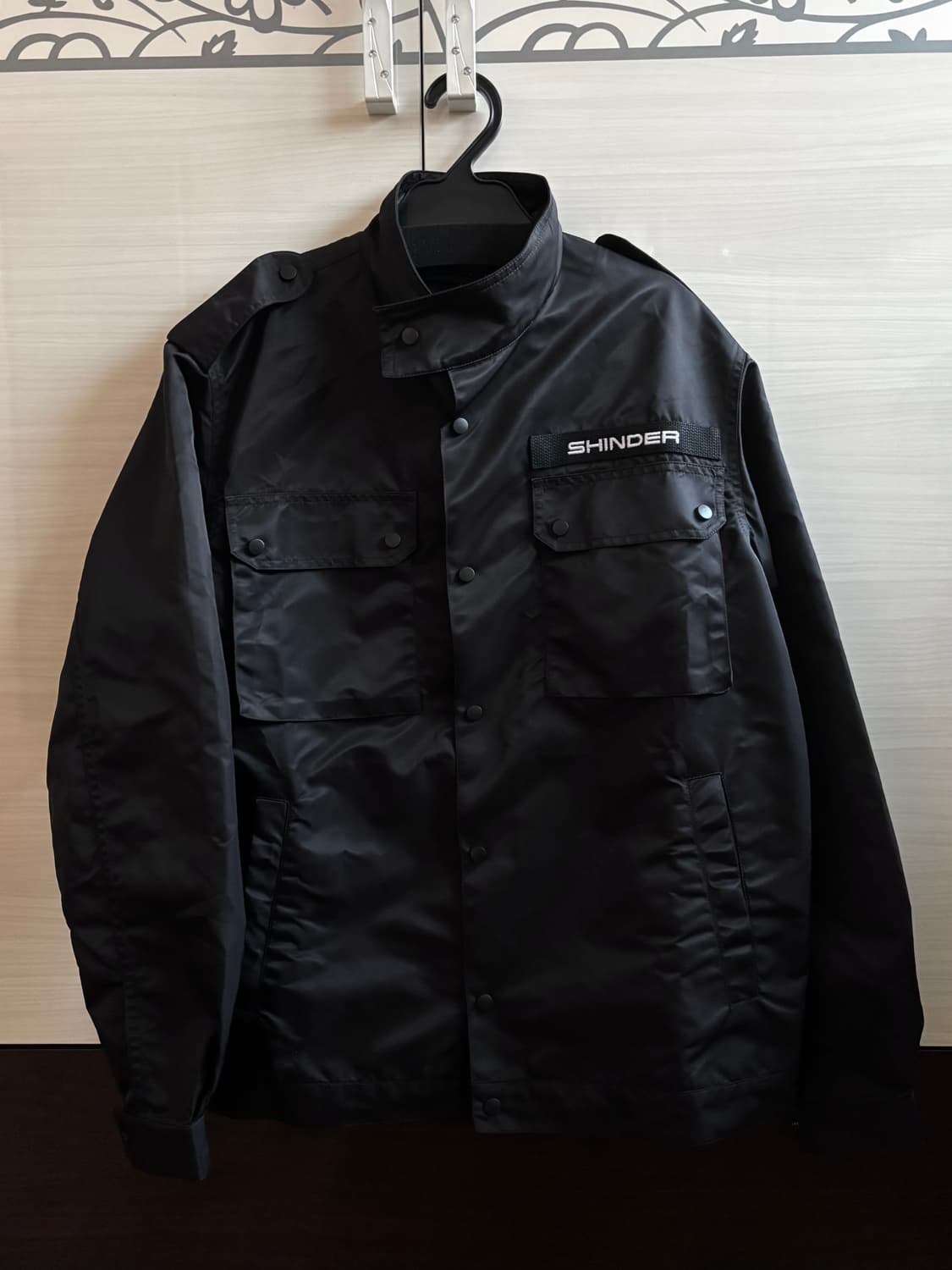 [S] OLLY SHINDER 월드 서비스 자켓 블랙 24SS 상품이미지4