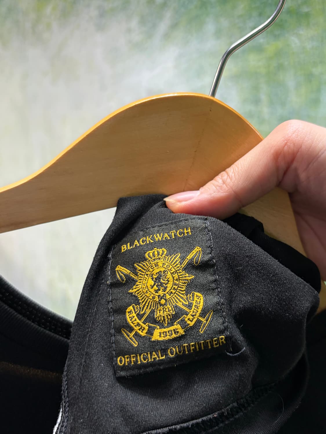 폴로 빅포니 치프키프 블랙와치 블록코어 블랙 배색 반팔 티셔츠 S 상품이미지8