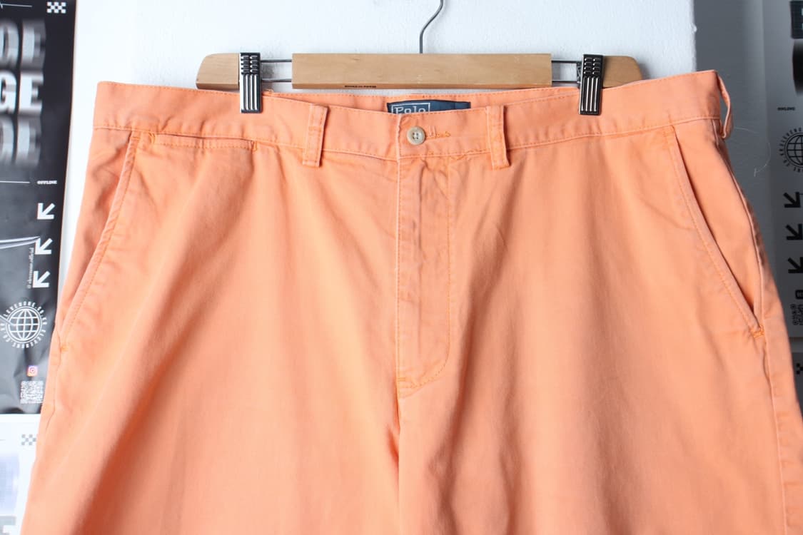 (3XL) 폴로 랄프로렌 반바지 팬츠 빅사이즈 치노 오렌지-P9714 상품이미지3