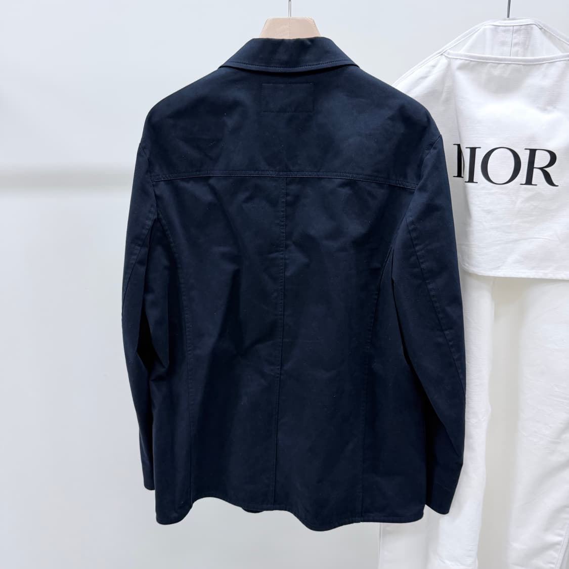 [S급/52] 디올 x 티어스 데님 블루종 자켓 다크네이비 상품이미지4