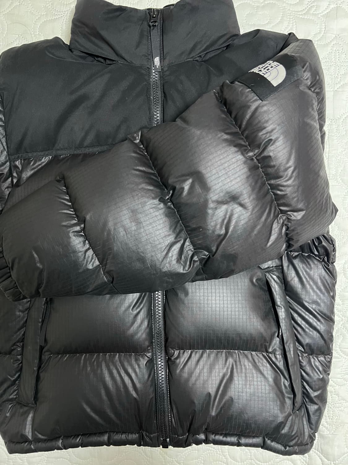 [블랙/L] 노스페이스 화이트라벨 노벨티 눕시 다운 자켓 상품이미지5