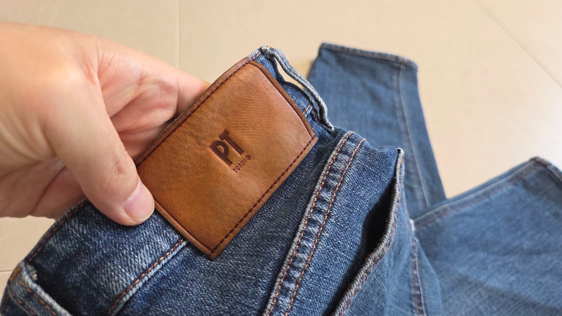 PT Torino 피티 토리노 블루 워시 포켓 레게진 청바지  상품이미지8