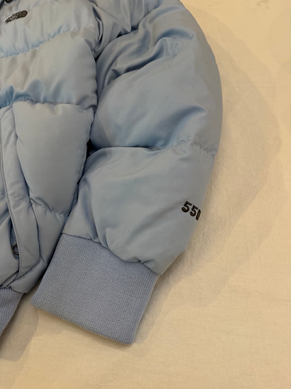 대장급 노스페이스 소라색 패딩 희귀컬러 상품이미지3