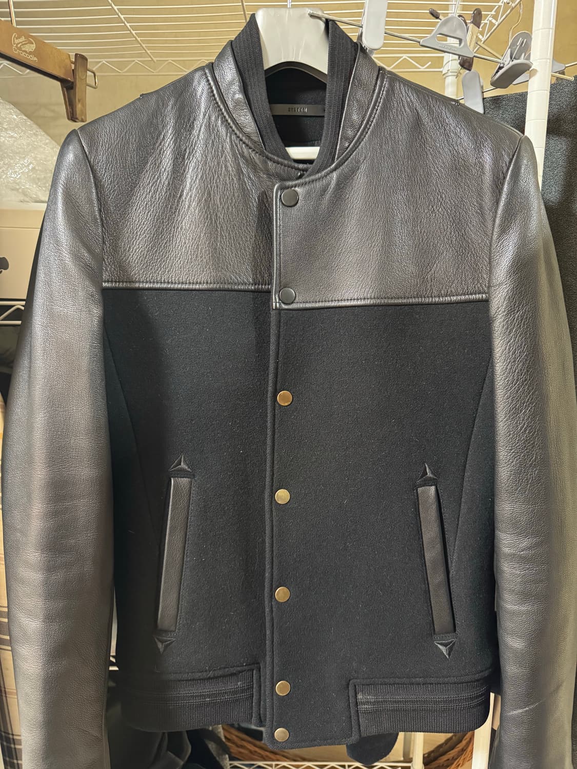 시스템옴므 리얼 염소가죽 자켓 상품이미지1