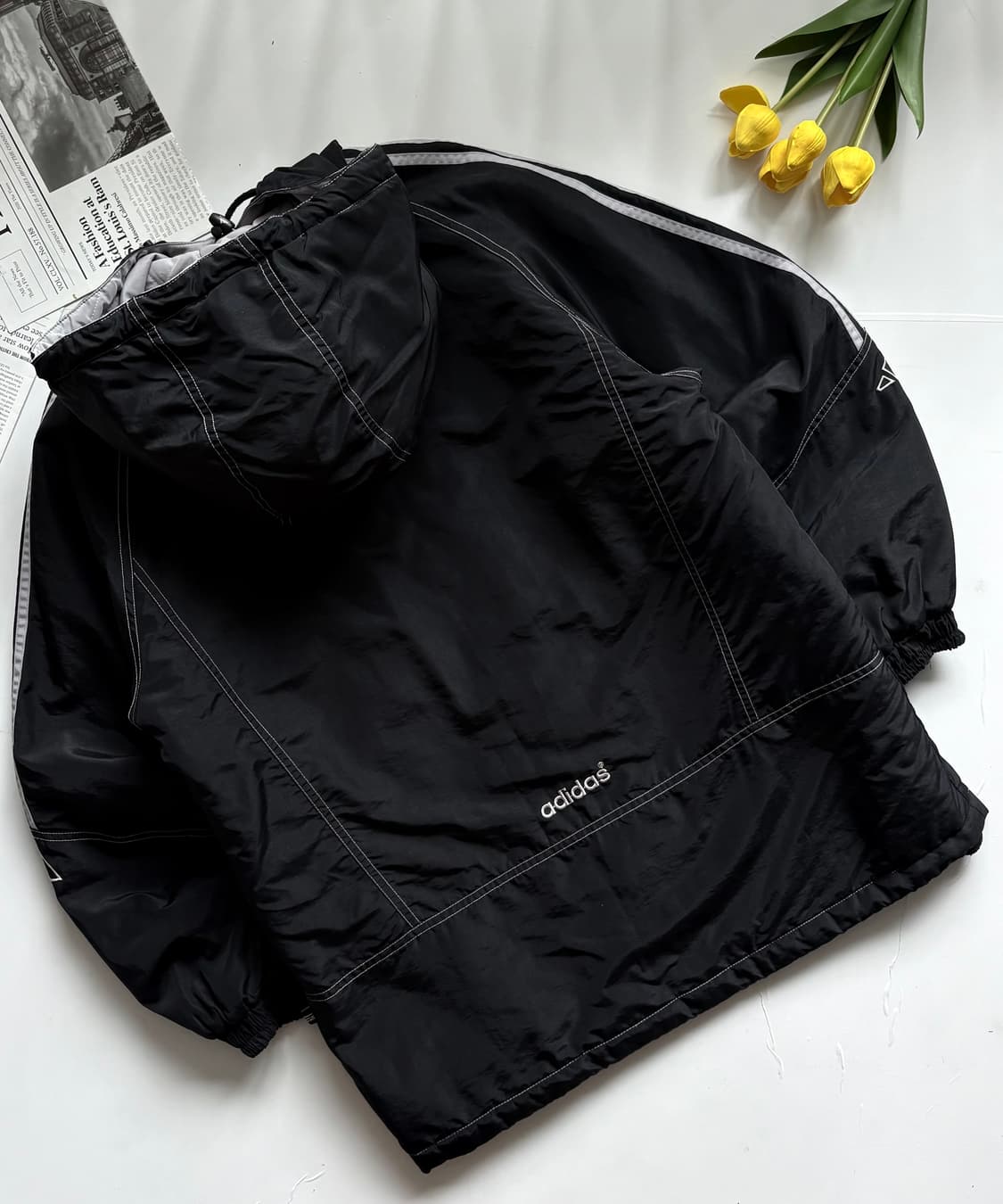 adidas 아디다스 빈티지 아웃스티치 점퍼 상품이미지3