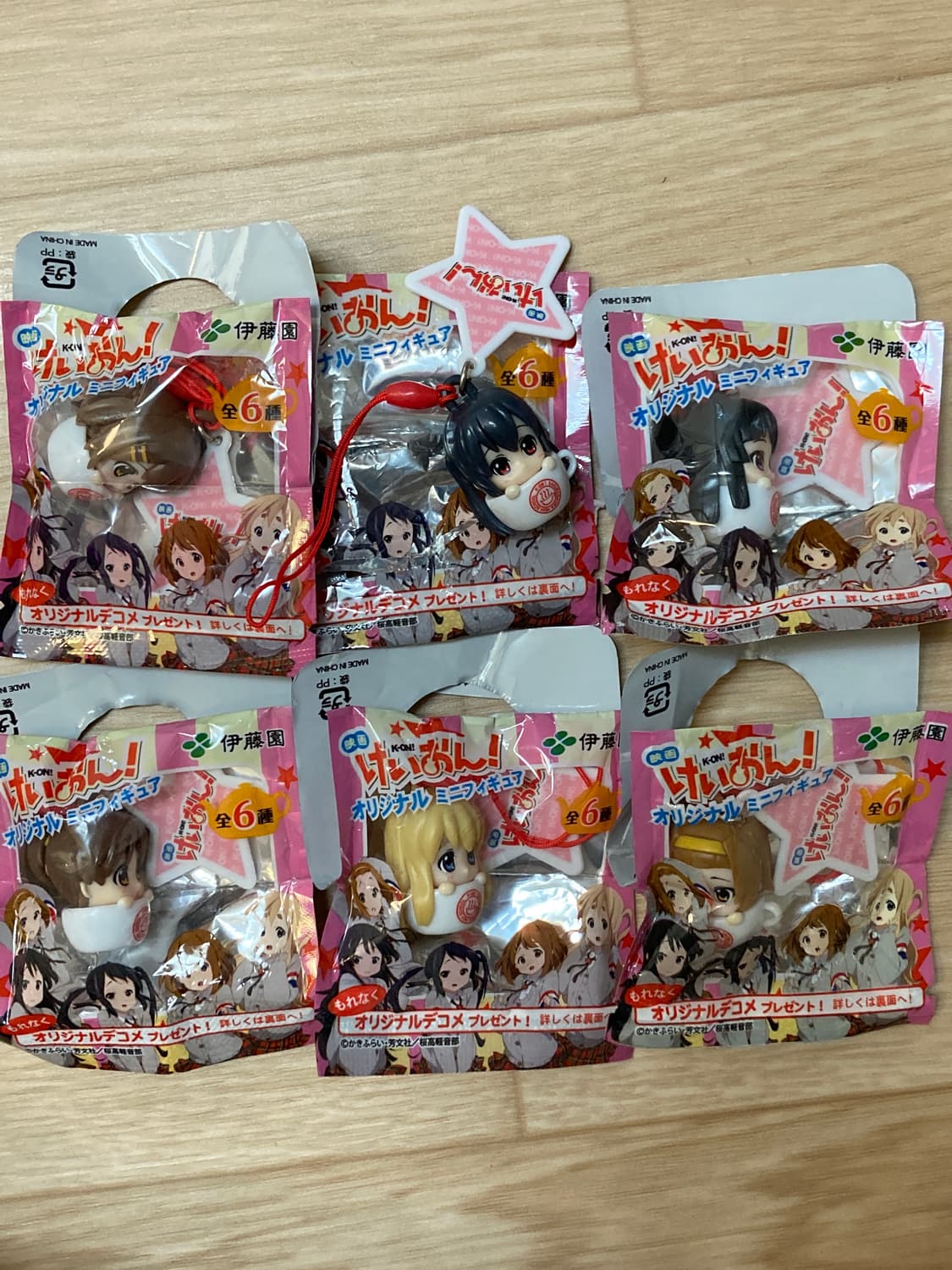 케이온 고전 키링 풀세트 일괄 상품이미지1