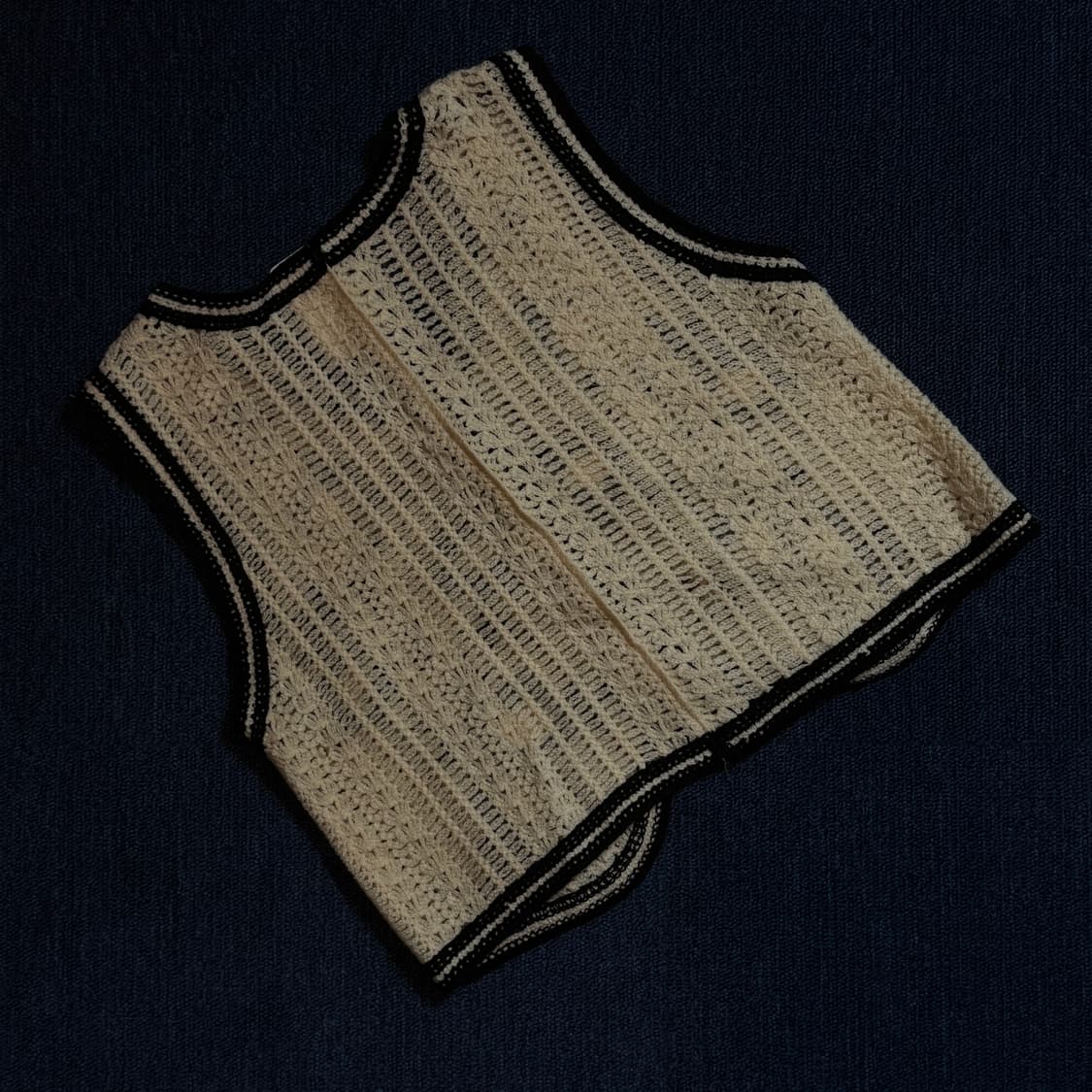 빈티지 크로셰 조끼 베스트 상품이미지3