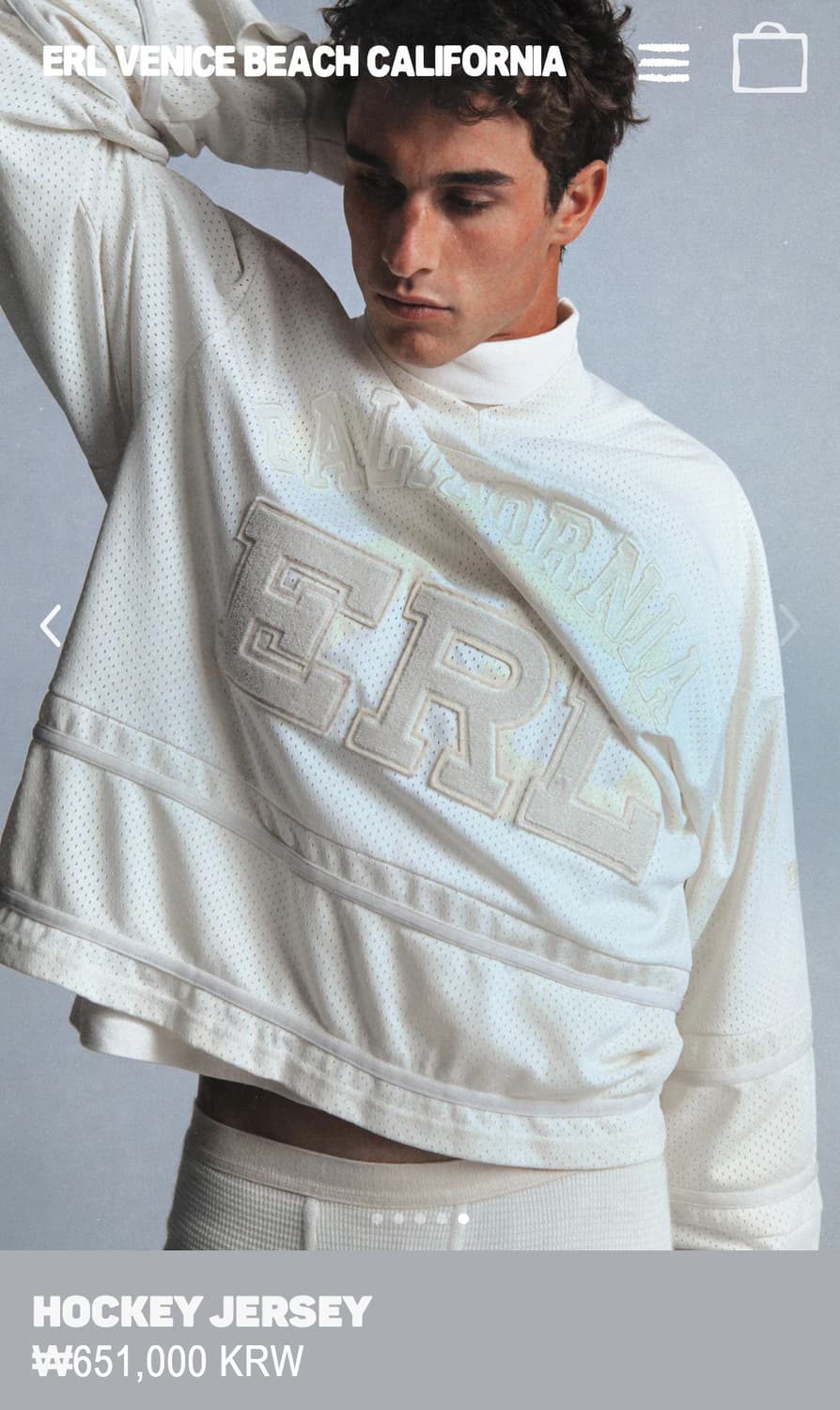 [M]이알엘 ERL 25fw HOCKEY JERSEY 풋볼티 상품이미지6