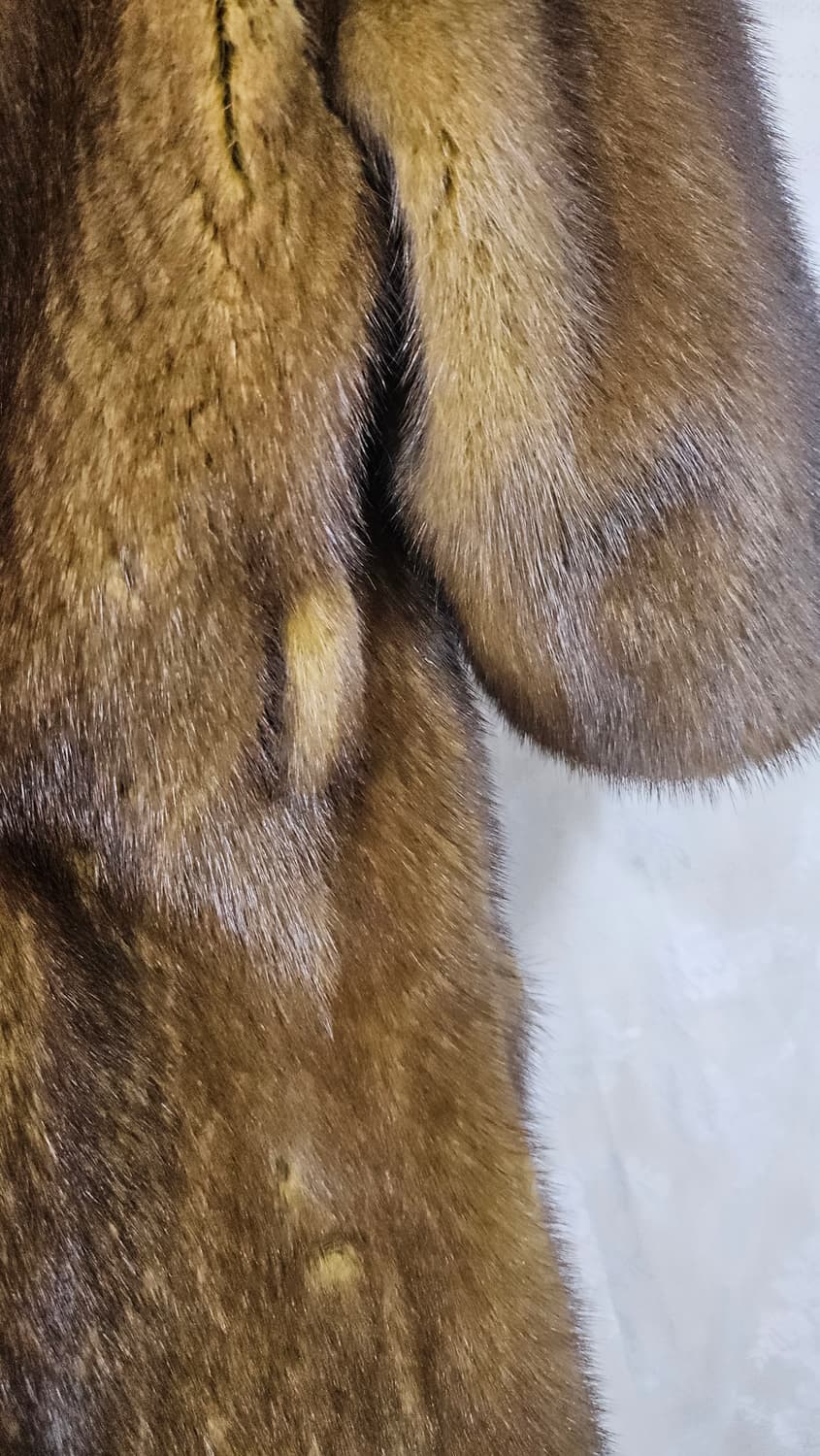 아메리칸밍크 브라운 코트 상품이미지4